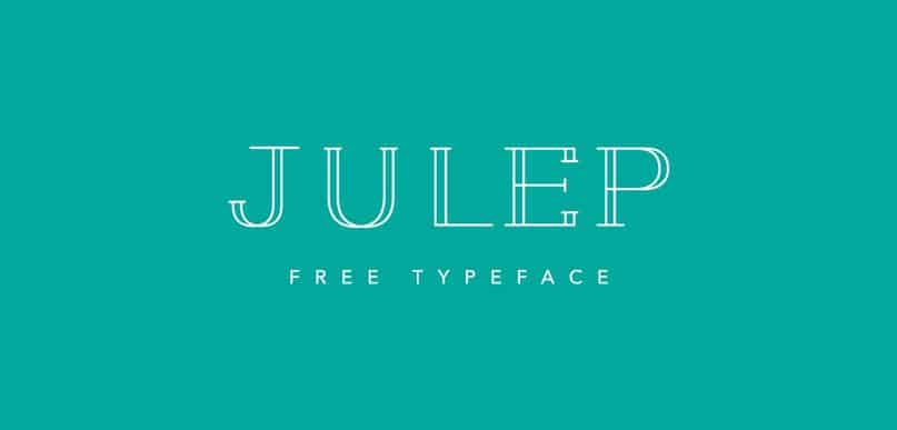 Julep Typeface