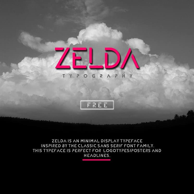 what is the font used for legend of zelda