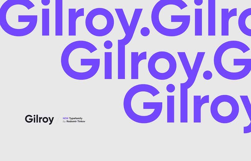 Gilroy Medium Font Family Free Download