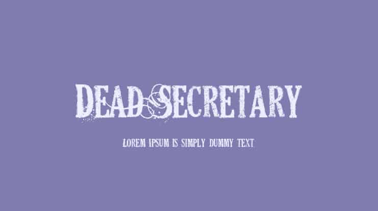 Dead Secretary