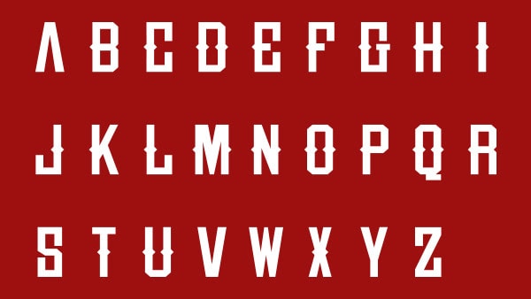 Download R-U-D-E font (typeface)