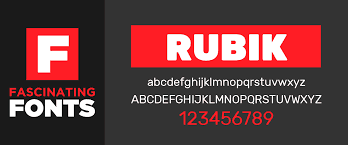 Download Rubik font (typeface)