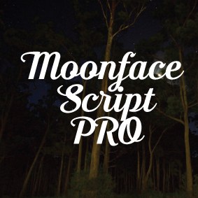 Moonface Script PRO