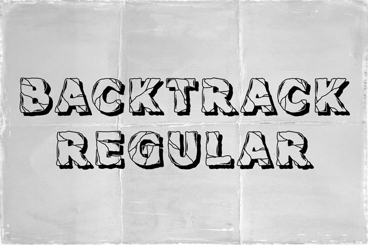 Download Backtrack font (typeface)