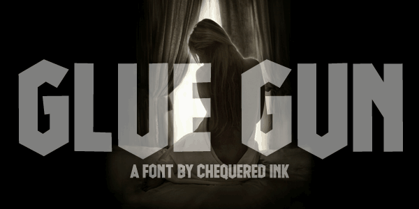 Download Glue Gun font (typeface)