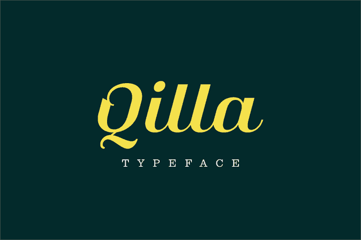 Download Qilla font (typeface)