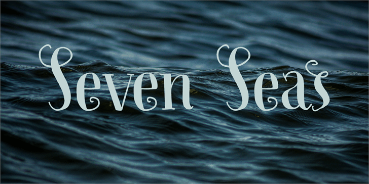 Download Seven Seas font (typeface)