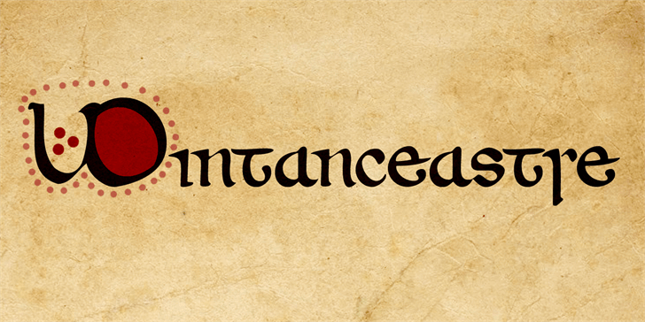 Download Wintanceastre font (typeface)