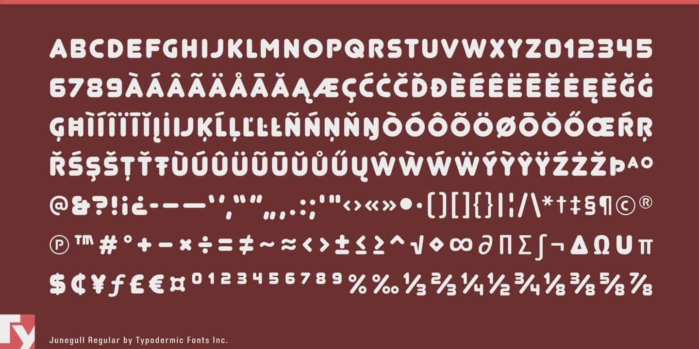 Download Junegull font (typeface)