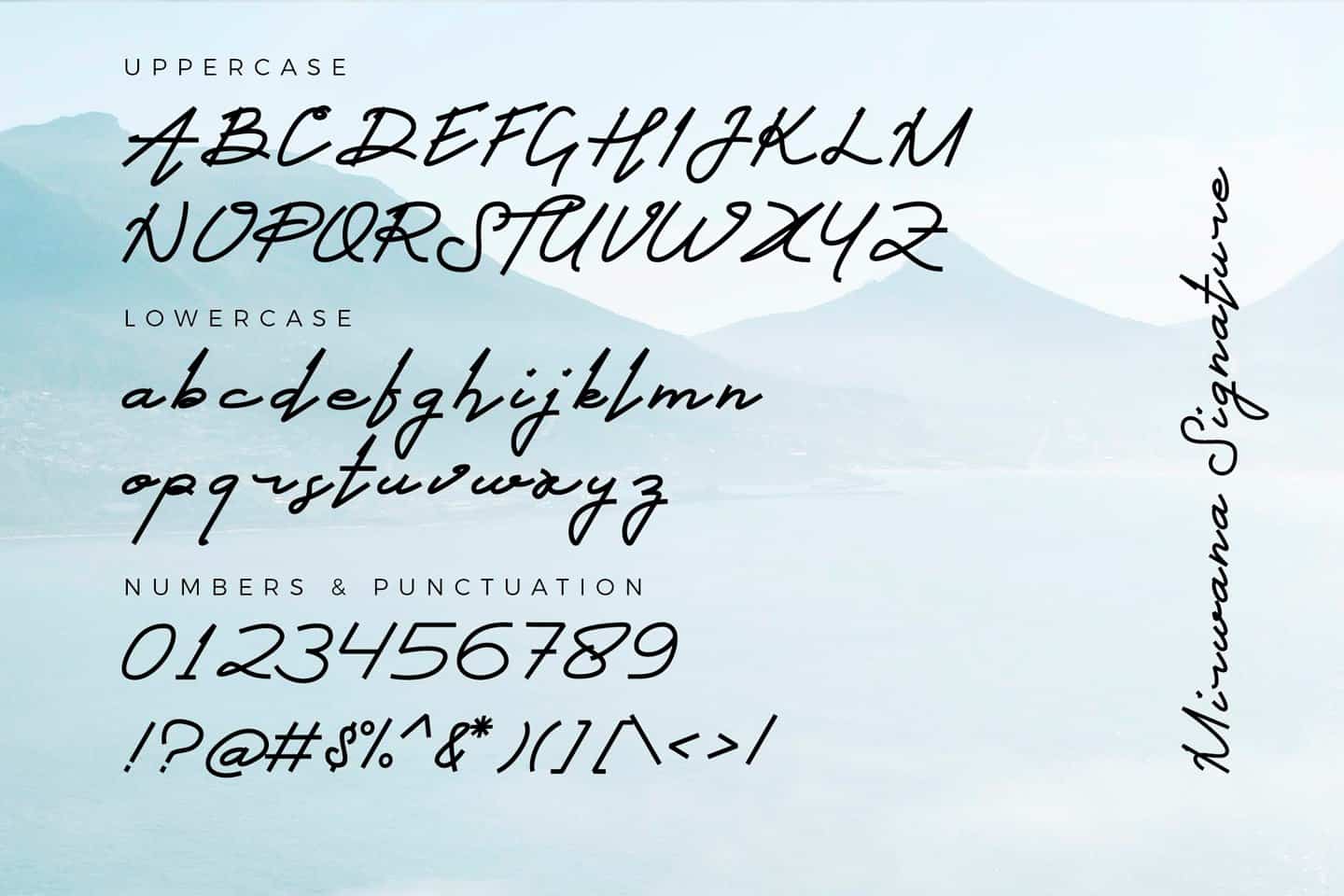 Download Mirwana font (typeface)