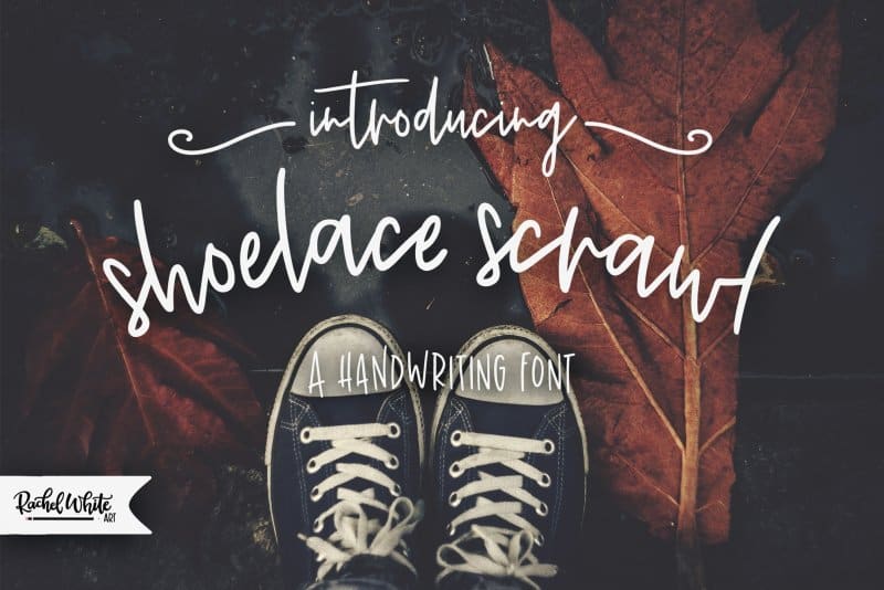 Download Shoelace Scrawl font (typeface)