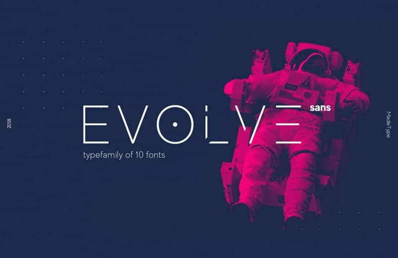 Download MADE Evolve Sans EVO font (typeface)