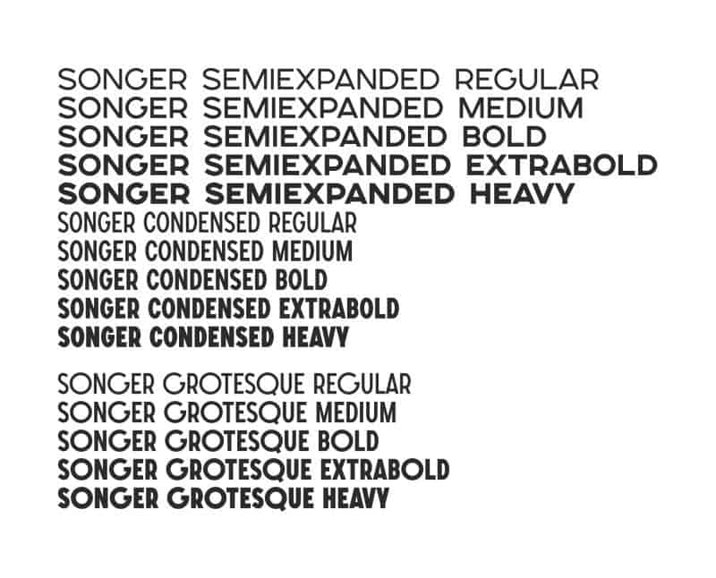 Download Songer font (typeface)