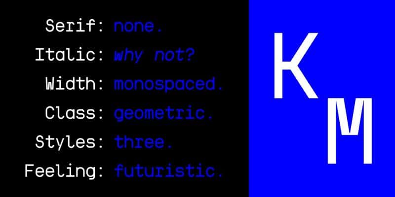 Download Kraft Mono font (typeface)