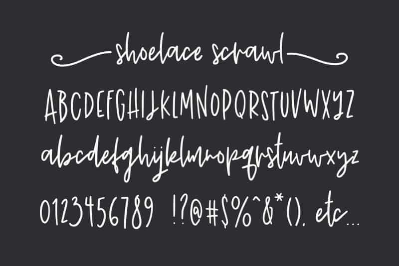 Scrawl Font