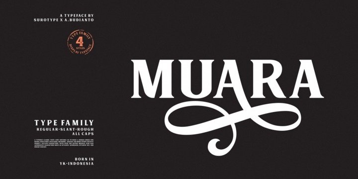 Download Muara font (typeface)