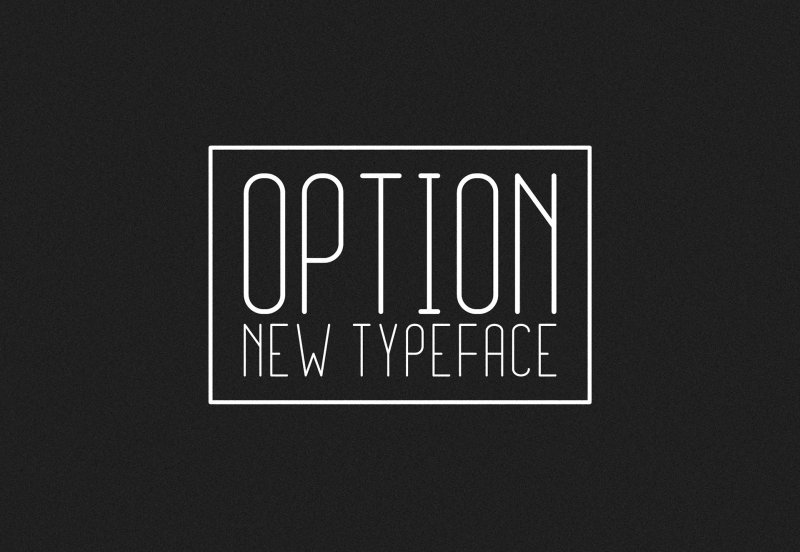 Download Option Light font (typeface)