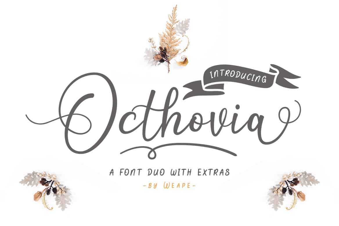 Download Octhovia font (typeface)