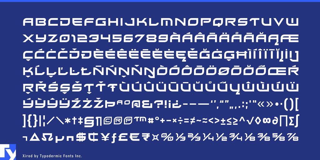 Download Xirod font (typeface)