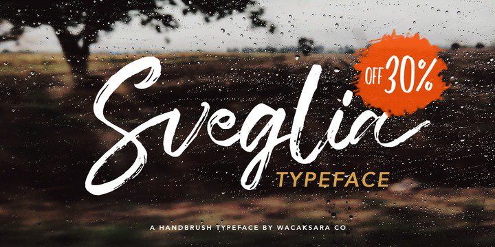 Download Sveglia Family font (typeface)
