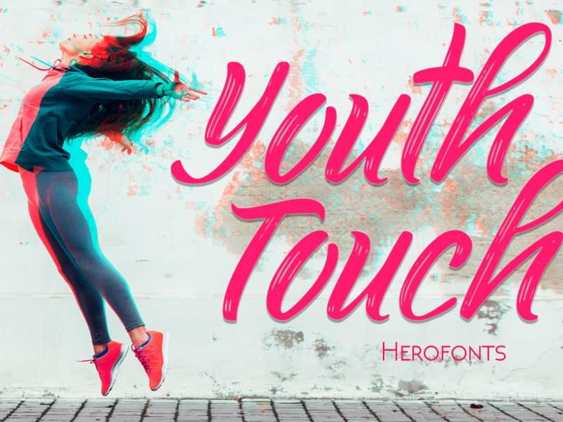 Download Youth Touch font (typeface)