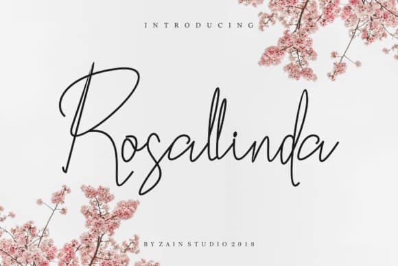 Download Rosallinda font (typeface)
