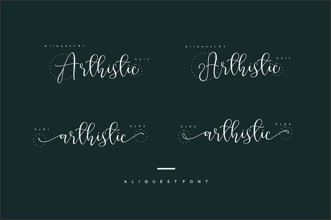Download Aliquest font (typeface)