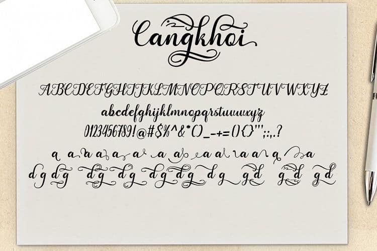 Download Cangkhoi font (typeface)