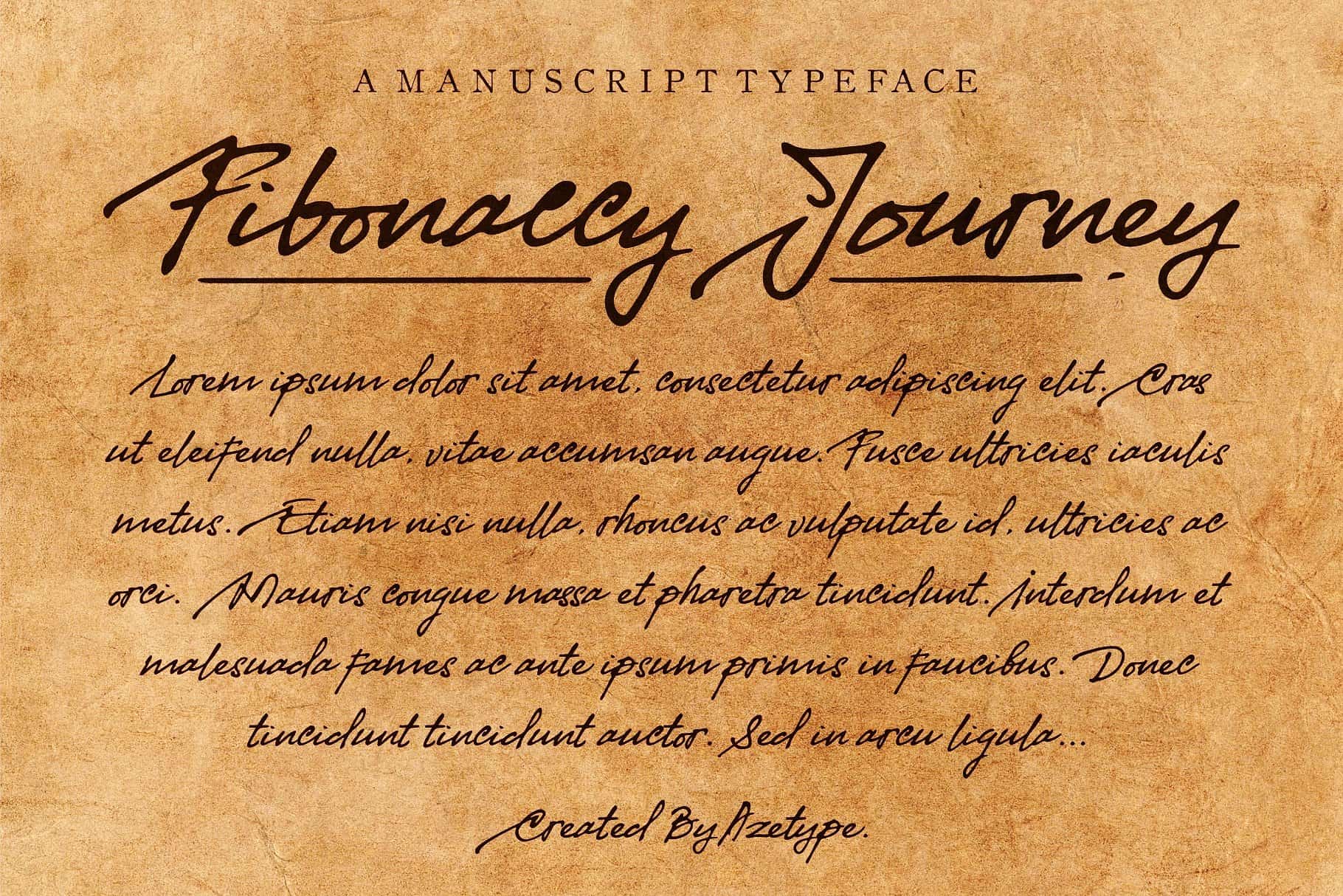 Download Fibonaccy font (typeface)