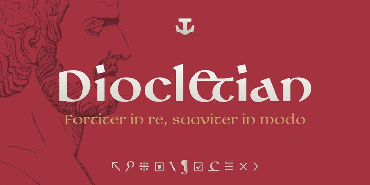 Download Diocletian font (typeface)