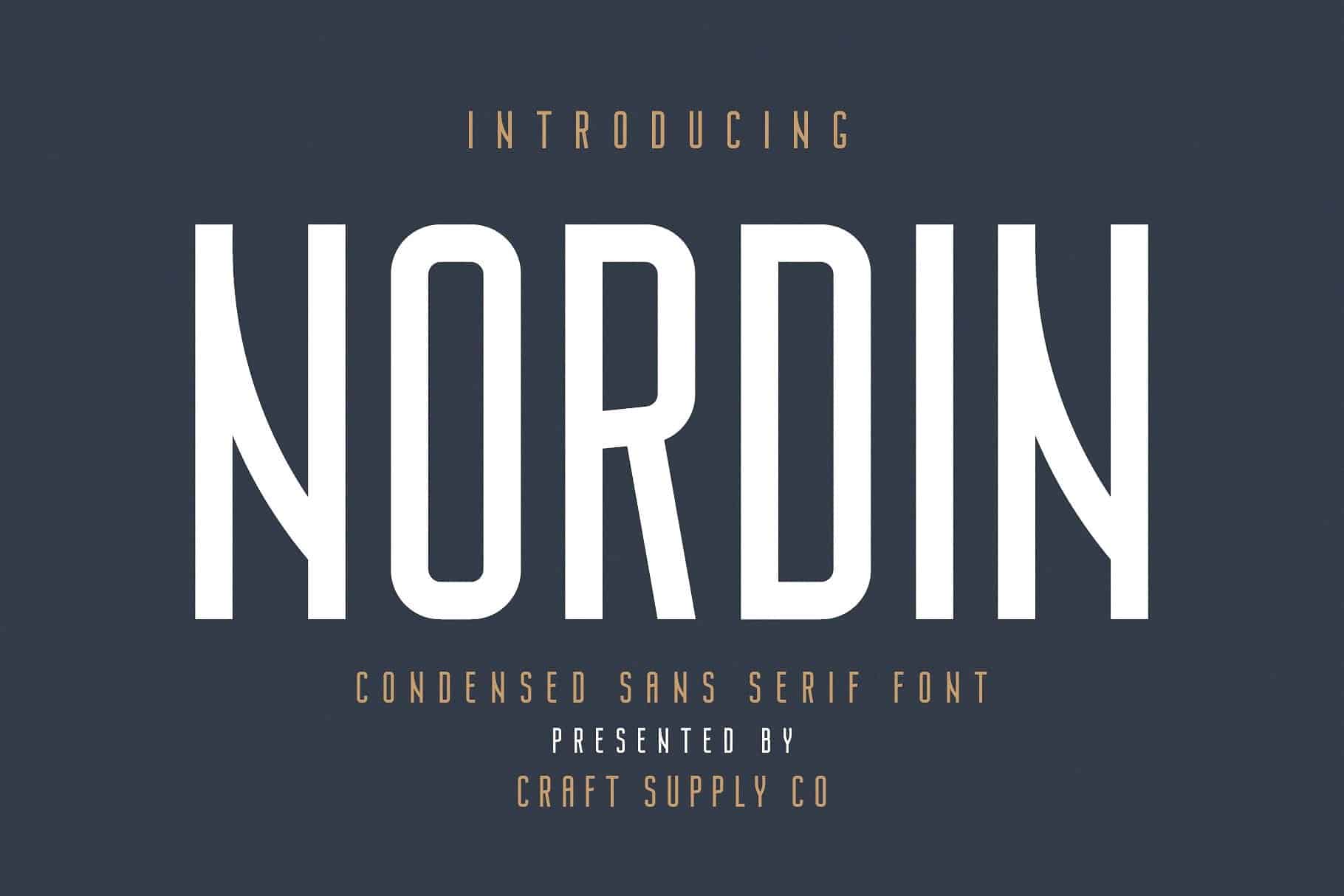 Free Download Nordin Fonts Collection