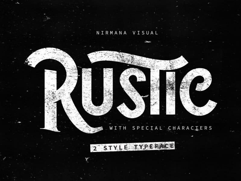 Download The Rustic font (typeface)
