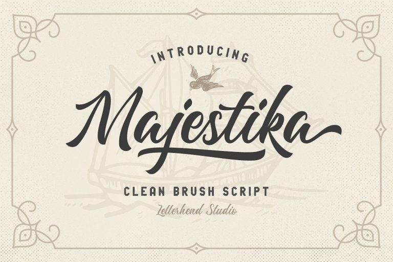 Download Majestika font (typeface)