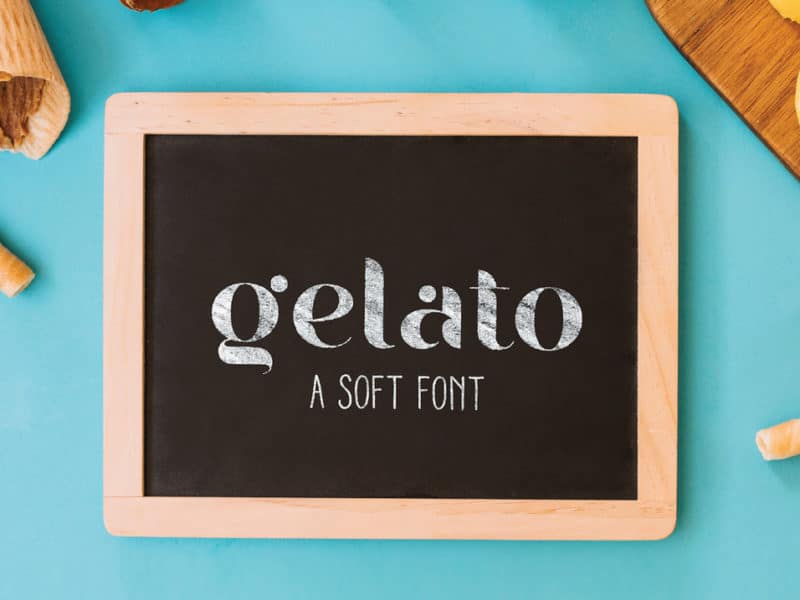 Download Gelato font (typeface)