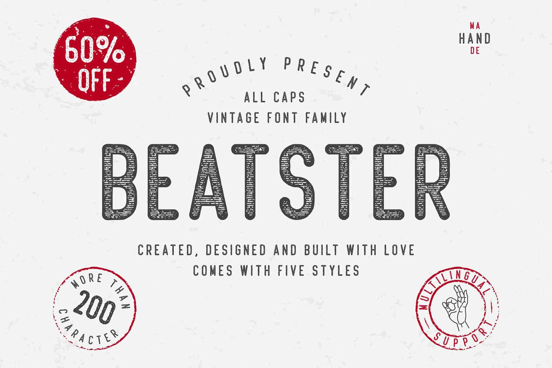 Download Beatster font (typeface)