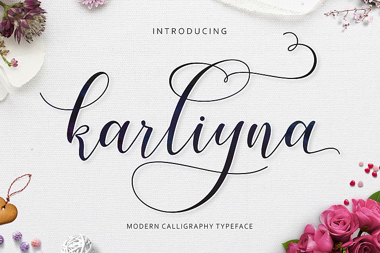 Download Karliyna font (typeface)
