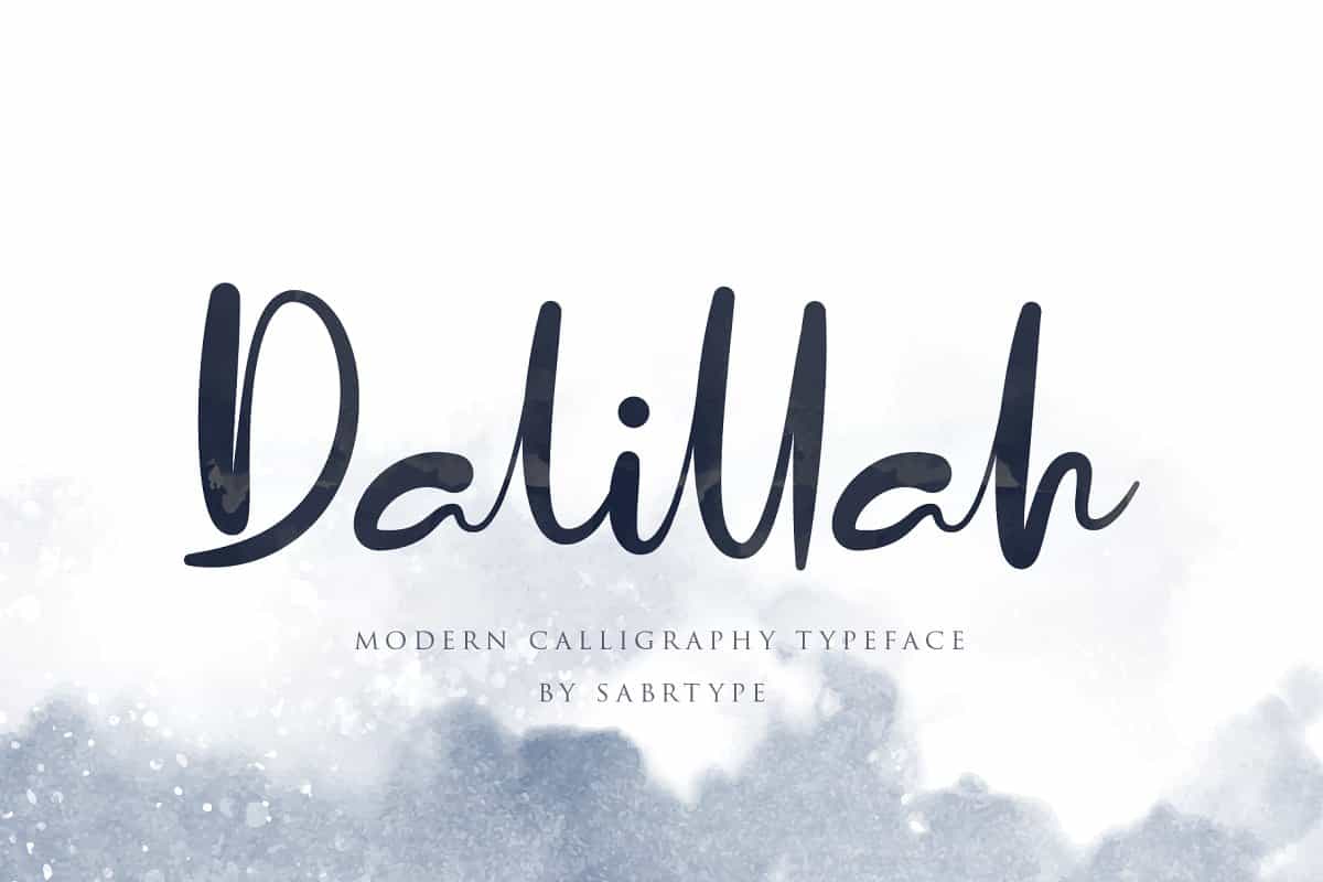Download Dalillah font (typeface)