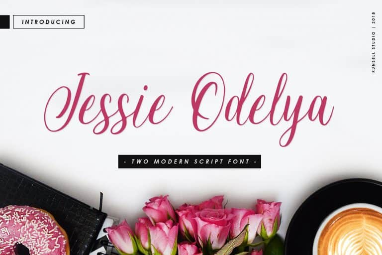 Download Jessie Odelya font (typeface)