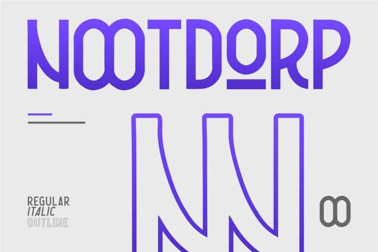 Free Download Nootdorp Fonts Collection