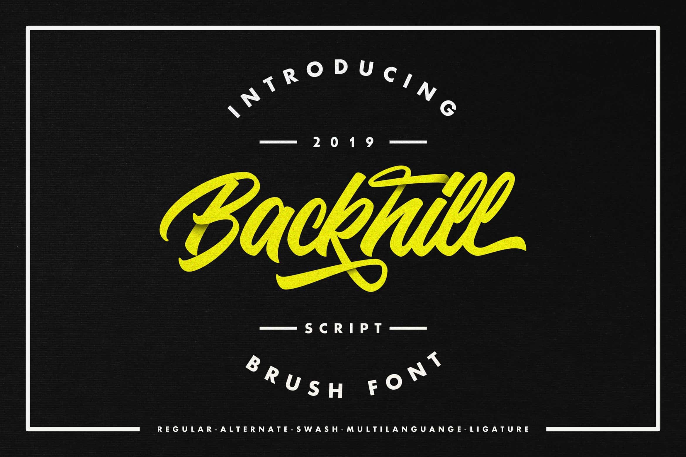 Download Backhill font (typeface)
