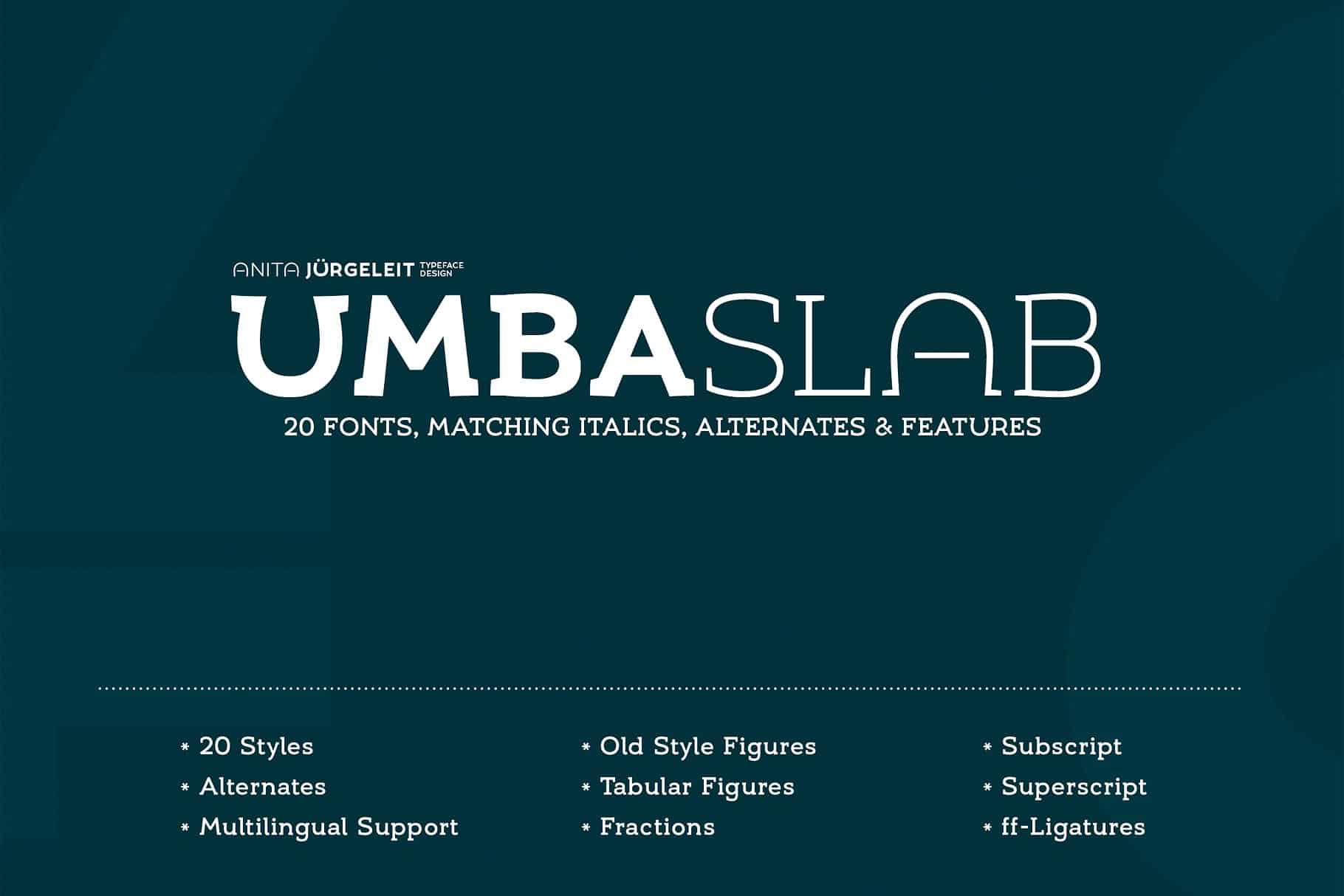 Download Umba Slab font (typeface)