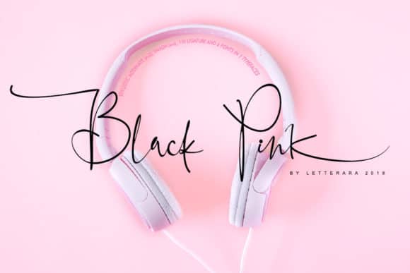 Download Black Pink font (typeface)