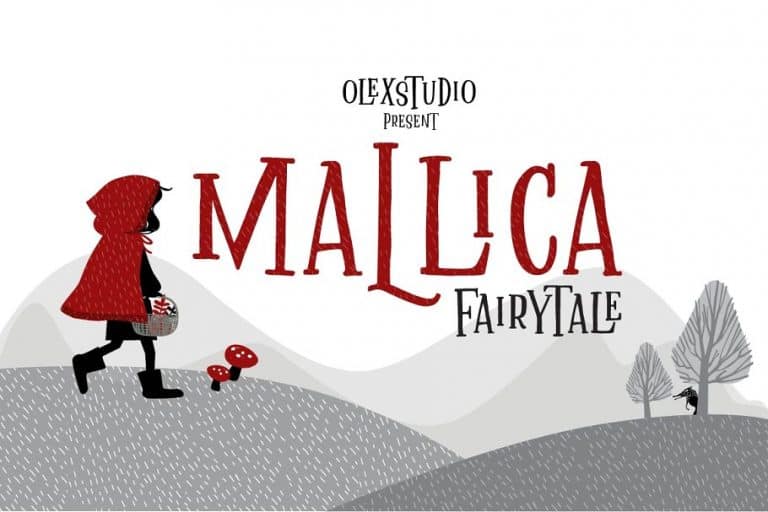 Download Mallica font (typeface)