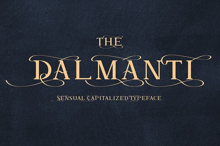 Download Dalmanti font (typeface)