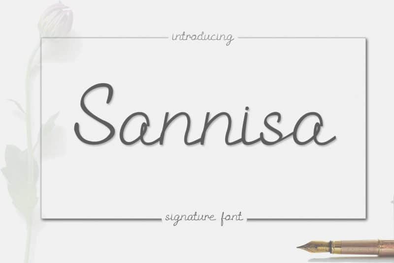 Download Sannisa font (typeface)