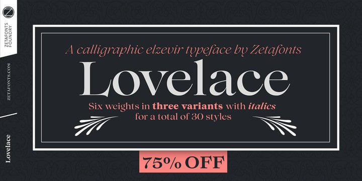 Download Lovelace font (typeface)