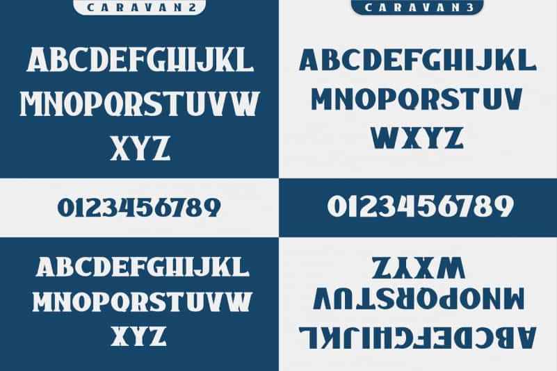 Download Caravan font (typeface)