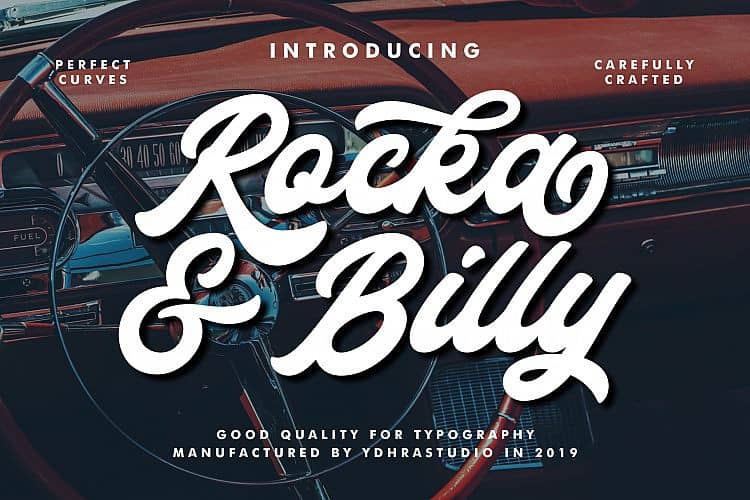 Download Rocka & Billy font (typeface)