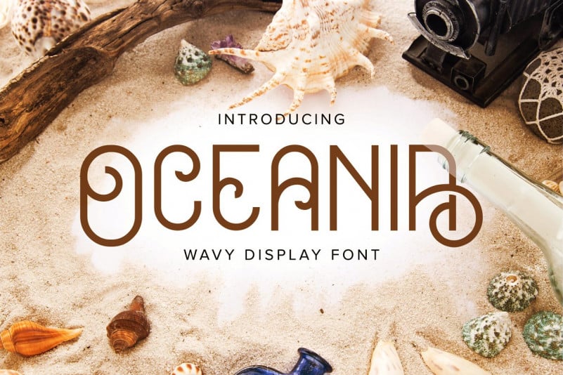 Download Oceania font (typeface)