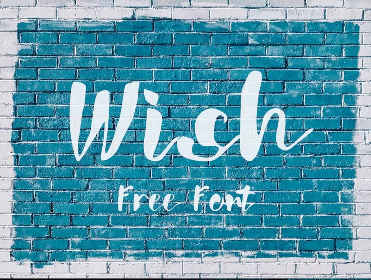 Download Wish font (typeface)